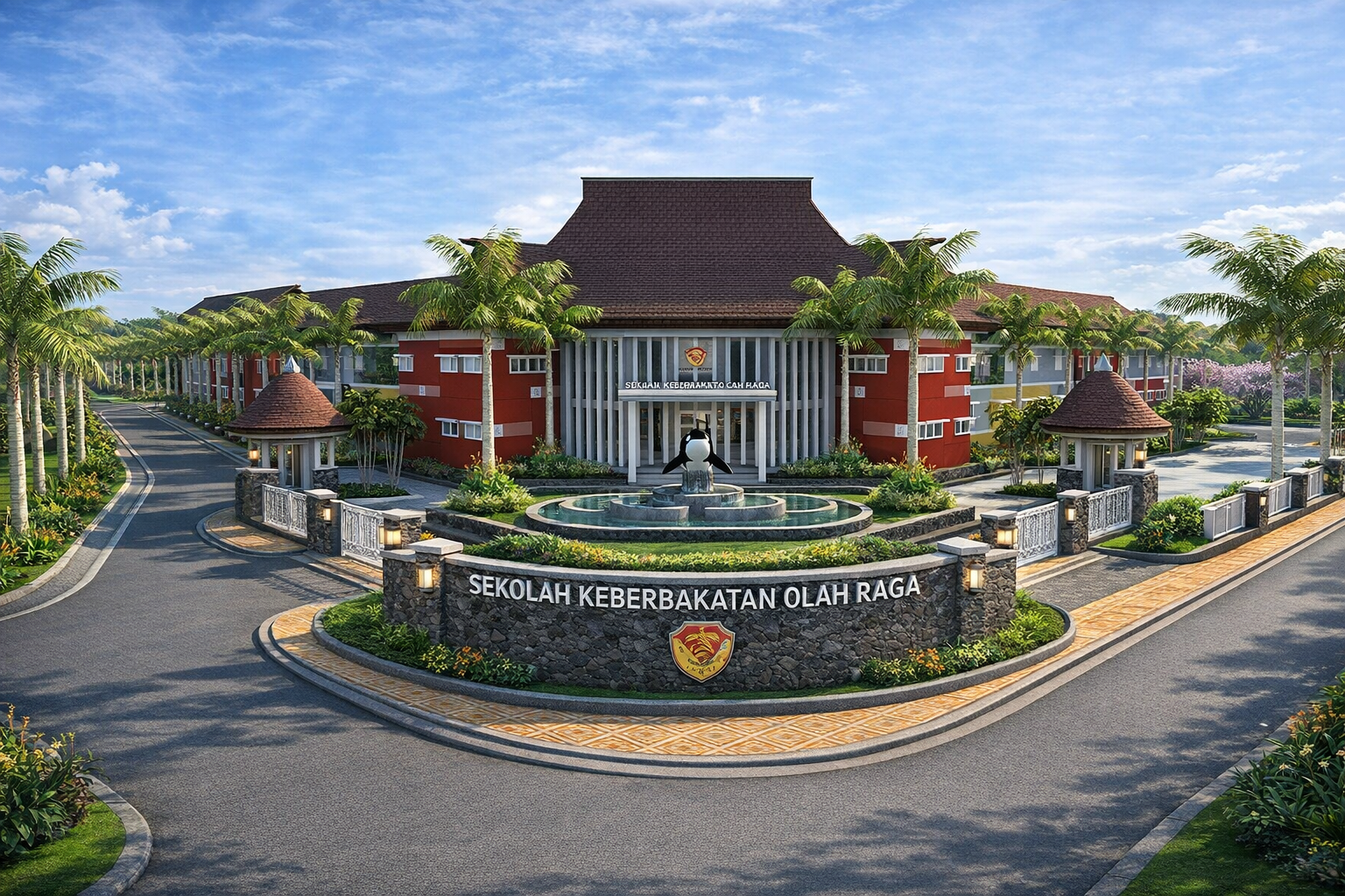 Gedung SMA Keberbakatan Olahraga Flobamorata Kupang
